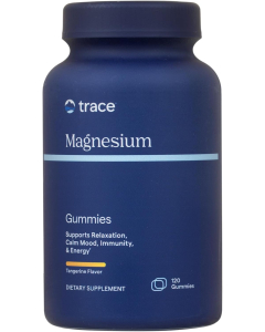 Trace Minerals Magnesium Gummies, Tangerine, 120 Count