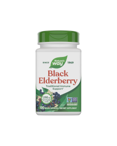 Nature's Way Black Elderberry, 100 Capsules