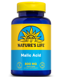 Nature's Life Malic Acid, 100 Vegetable Capsules