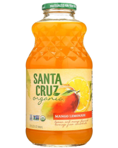 Santa Cruz Organic Mango Lemonade, 32 oz.