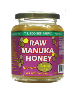 Y. S. Organic Bee Active 15+ Raw Manuka Honey, 12 oz.