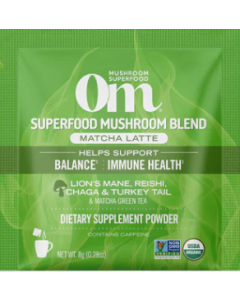 Om Mushroom Matcha Latte - Main