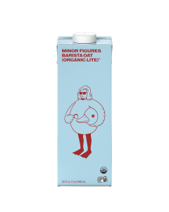 Minor Figures Organic Barista Oat Milk Lite - Front view