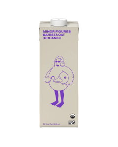 Minor Figures Organic Barista Oat Milk - Front view
