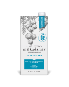 Milkadamia Milk, Unsweetened, 32 fl. oz.