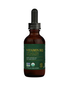 Global Healing Organic Vitamin B12 5,000 mcg Liquid - Front view