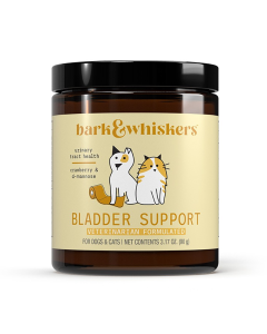 Bark & Whiskers Bladder Support - Front view