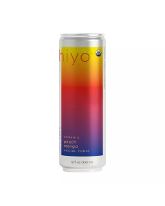 Hiyo NA Peach Mango Organic Social Tonic - Front view