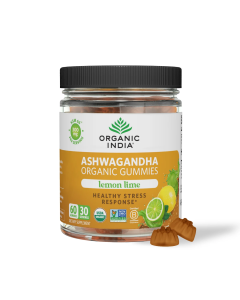 Organic India Ashwagandha Organic Gummies - Front view