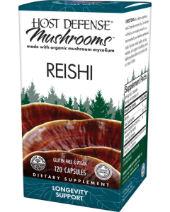 Host Defense Reishi, 120 Capsules