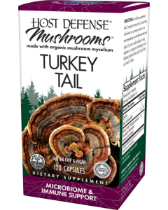 Host Defense Turkey Tail, 120 Vcapsules