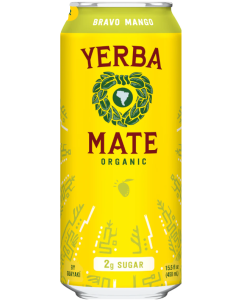 Guayaki Yerba Mate Organic Bravo Mango - Front view