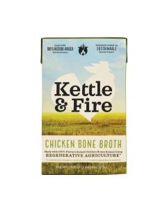 Kettle & Fire Regenerative Chicken Bone Broth - Front view