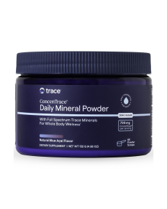 Trace Minerals Daily Mineral Powder Blue Acai - Front view