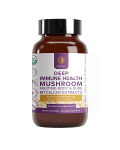 Wholesun Wellness Organic Deep Immune Health Mushroom - Front view