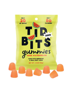 TiDBiTS Candy Sour Watermelon Gummies - Front view