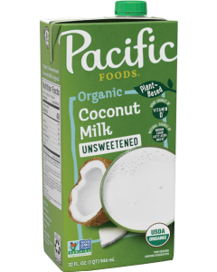 Pacific Foods Coconut Unsweetened Milk - Main
