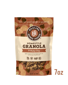 Healing Home Foods - Homestyle P-Nutty Chip Granola 7oz.