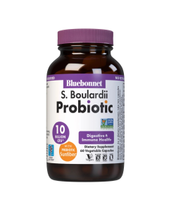 Bluebonnet S. Boulardii Probiotic 10 Billion CFU^ - Front view