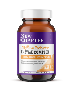 New Chapter All-Flora Probiotic Enzyme Complex - Front view