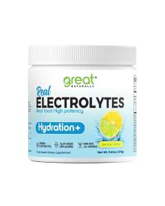 Great Naturally Electrolytes Hydration+ Lemon Lime - Front view