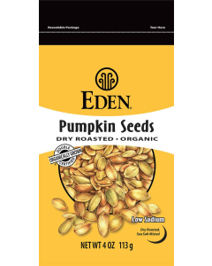 Eden Pumpkin Seeds, Organic, 4 oz.