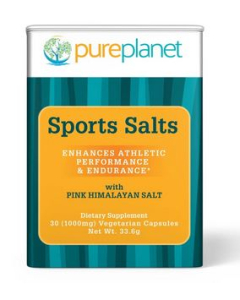 Pure Planet Sports Salts, 30 Veggie Capsules