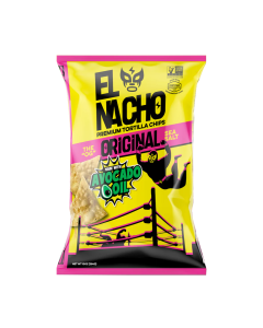 El Nacho Tortilla Chips with Avocado Oil Original - Front view