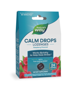 Nature's Way Calm Drops Raspberry Flavor - Front view