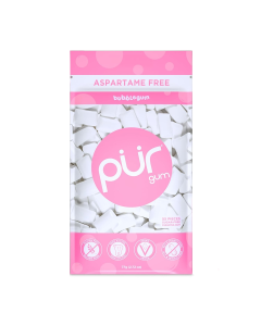 Pur Gum Bubblegum 55 Pieces - Front view
