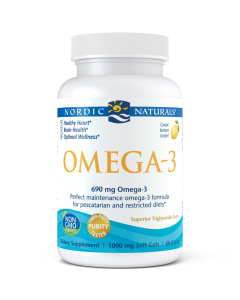 Nordic Naturals Omega-3, 60 Softgels