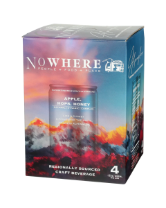 Nowhere Non-Alcoholic Mocktail Alpenglow - Front view