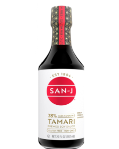 San-J Tamari Soy Sauce, Reduced Sodium, 20 fl. oz.