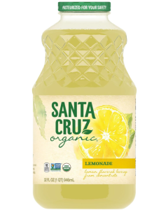 Santa Cruz Organic Lemonade, 32 oz.