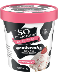 So Delicious Dairy Free Wondermilk Frozen Dessert Strawberry - Main