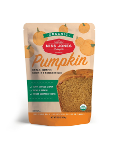 Miss Jones Baking Co. Organic Pumpkin Bread, Muffin, Cookie & Pancake Mix - Front view