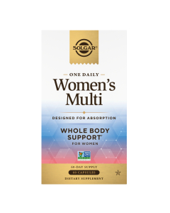 Solgar One Daily Womens Multiple, 60 Capsule Front