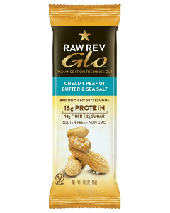Raw Rev Glo Creamy Peanut Butter & Sea Salt Bar
