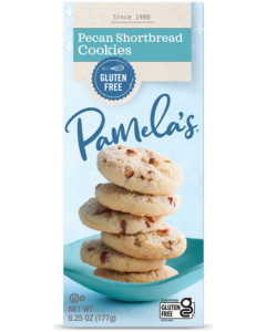 Pamela's Gluten Free Pecan Shortbread Cookies 6.25 oz.