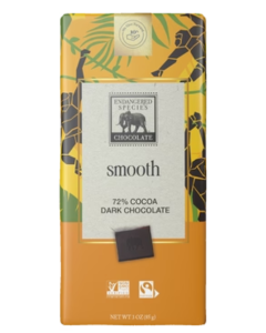Endangered Species Smooth Dark Chocolate, 3 oz.
