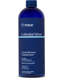 Trace Minerals Colloidal Silver 30 PPM, 16 oz.