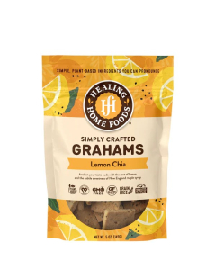 Healing Home Foods Simply Crafted Lemon Chia Grahams 5 oz.