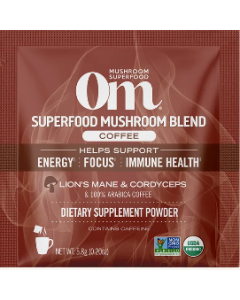 Om Superfood Coffee Mushroom Blend - Front view
