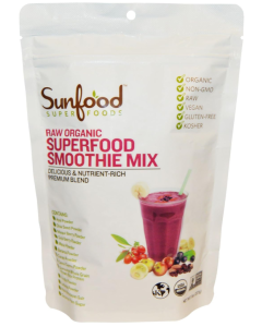 Sunfood Organic Superfood Smoothie Mix - Front view