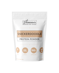 Just Ingredients Snickerdoodle Protein Powder - Front view