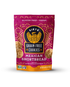 Siete Grain Free Mexican Shortbread Cookies - Front view