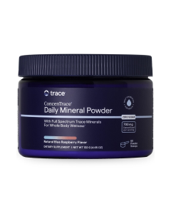 Trace Minerals Daily Mineral Powder Blue Raspberry - Front view