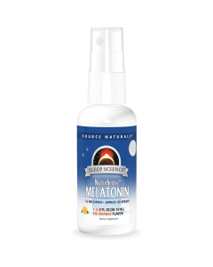 Source Naturals NutraSpray Orange Flavored Melatonin - Front view