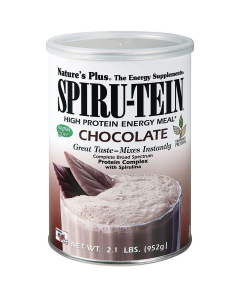 Nature's Spirutein Chocolate Shake Powder - Front view