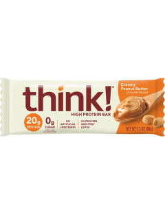 Think! Creamy Peanut Butter High Protein Bar
